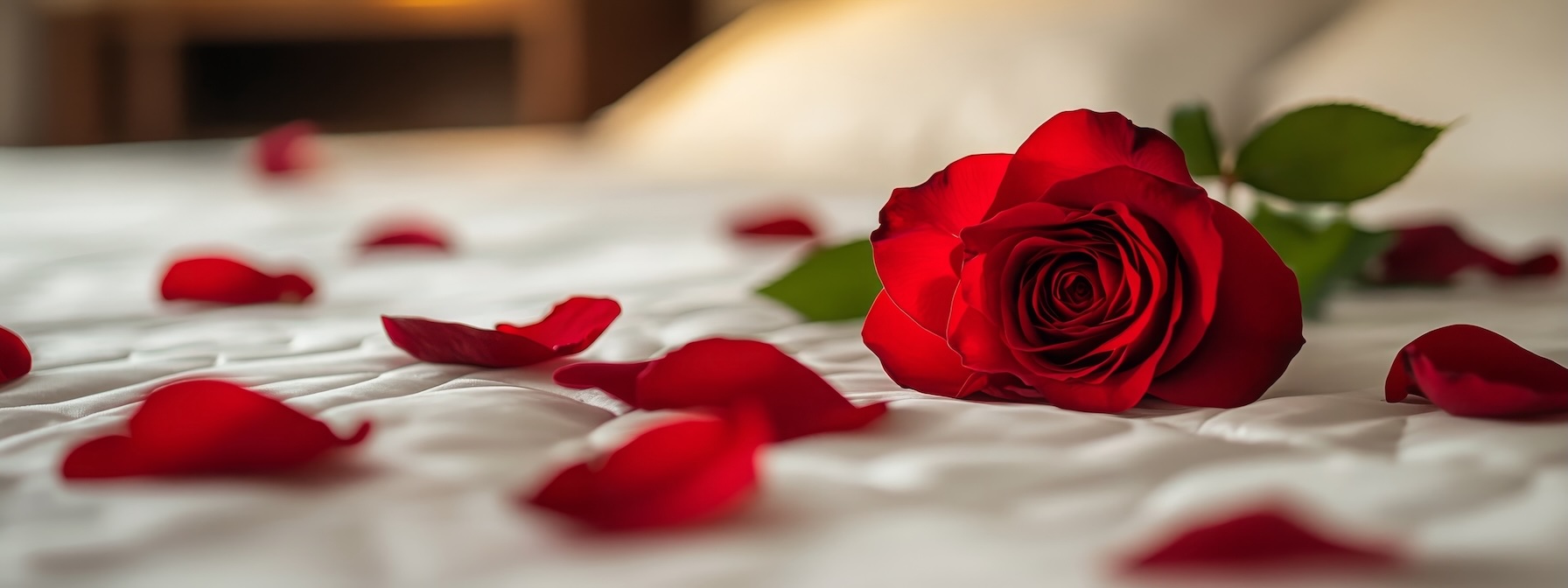 Smaller AdobeStock 1219028397 roses on the bed
